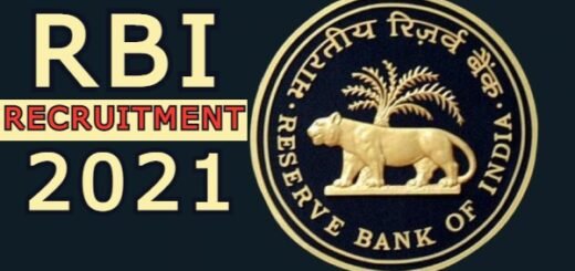 RBI Recruitment 2021