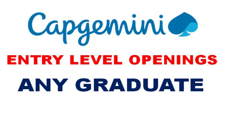 Capgemini Jobs 2024