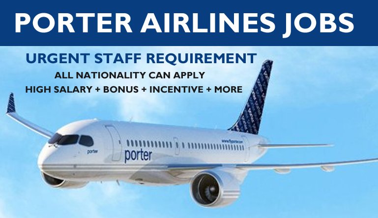 Porter Airlines Job Openings