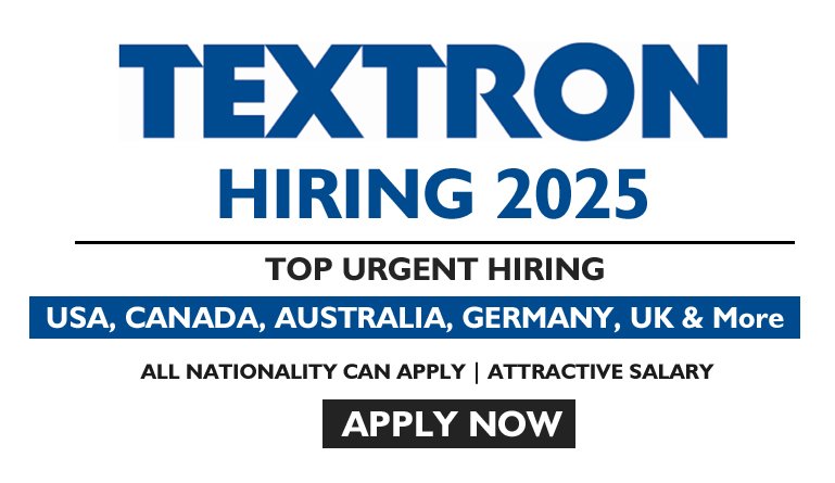 Textron Hiring 2025: